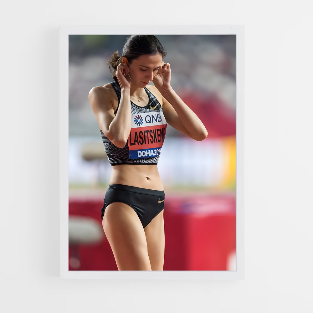 Poster Sprint de Style – affiche Athlétisme (vue 3)